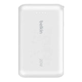 Bateria Externa Belkin 10K con Cable USB-C Integrado 20W - Blanca