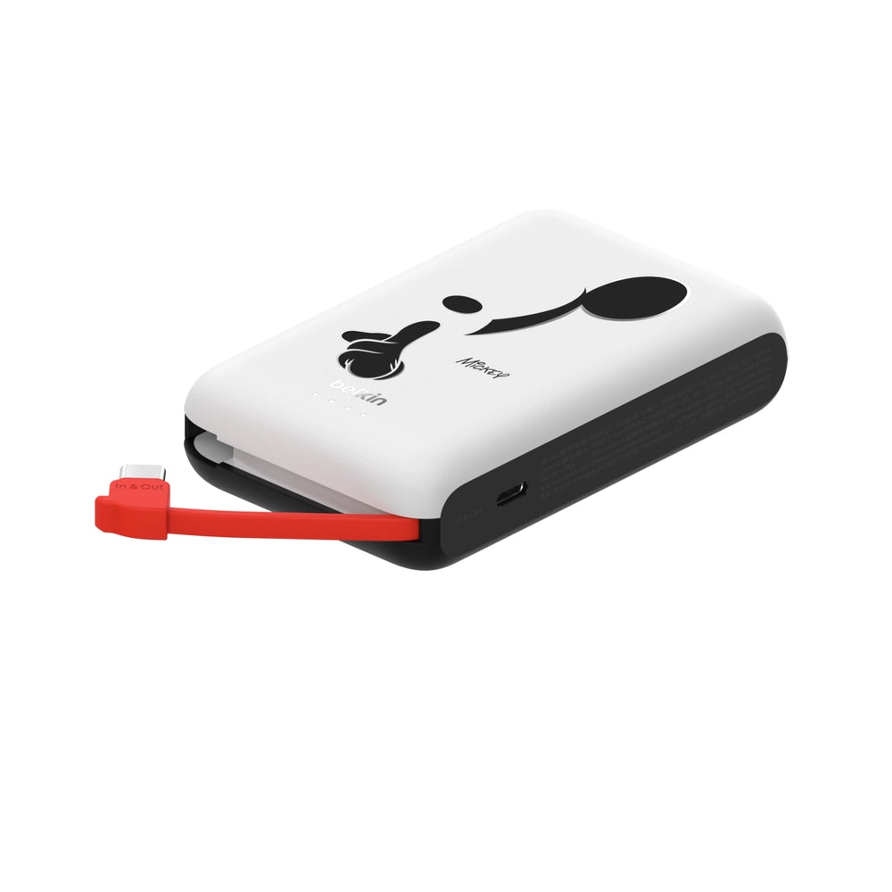 Bateria_Externa_Belkin_10K_con_Cable_USB_C_Integrado_20W_Mickey_Negro_Posición_2_iShop_Panamá
