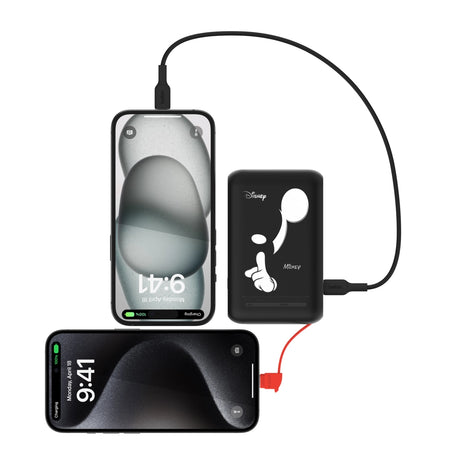 Bateria_Externa_Belkin_10K_con_Cable_USB_C_Integrado_20W_Mickey_Negro_Posición_4_iShop_Panamá