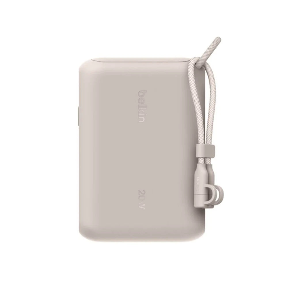 Batería Externa Belkin 20K con 2 USB-C  - Arena