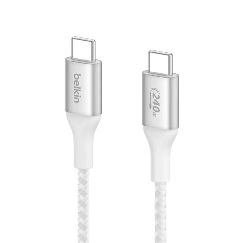 Cable_de_Carga_Trenzado_Belkin_USB_C_a_USB_C_240W_2m_Blanco_Imagen_posicion_3_iShop_Panama
