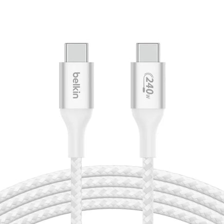 Cable_de_Carga_Trenzado_Belkin_USB_C_a_USB_C_240W_2m_Blanco_Imagen_posicion_4_iShop_Panama