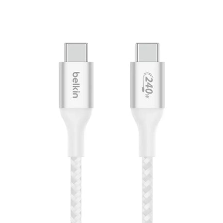 Cable_de_Carga_Trenzado_Belkin_USB_C_a_USB_C_240W_2m_Blanco_Imagen_posicion_1_iShop_Panama