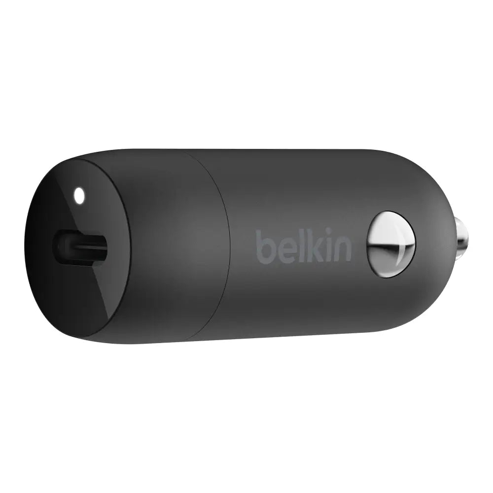 Adaptador de Carga para Auto Belkin 30W USB-C - Negro