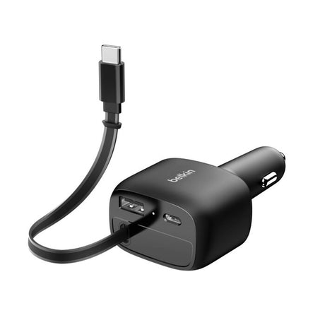 Cargador_Carro_Retractil_Belkin_2_USB-C_1_USB_A_75W_Negro_Imagen_posicion_5_iShop_Panama