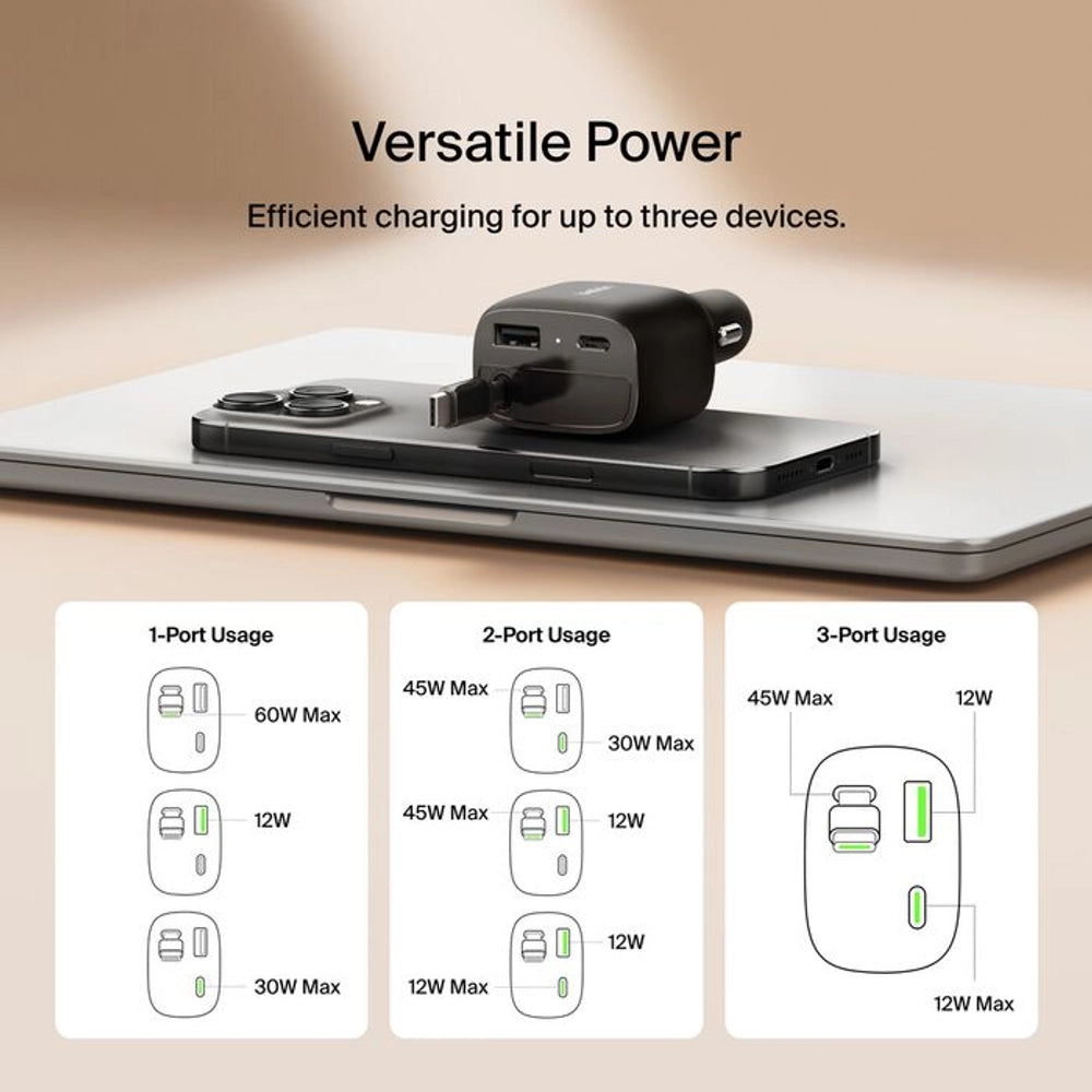 Cargador_Carro_Retractil_Belkin_2_USB-C_1_USB_A_75W_Negro_Imagen_posicion_7_iShop_Panama