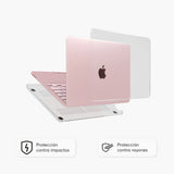 Hardcase Crystal Clear NCO para MacBook Neo 13 - Transparente