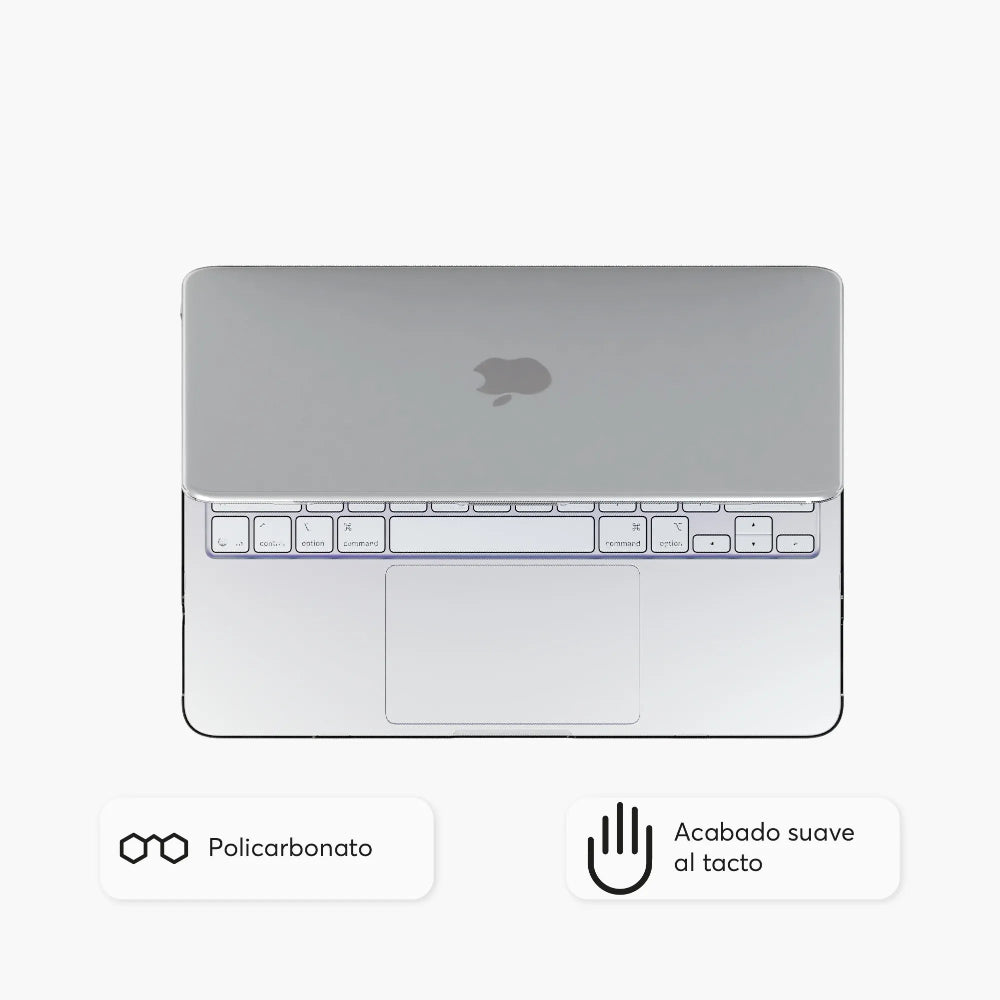 Hardcase Crystal Clear NCO para MacBook Neo 13 - Transparente