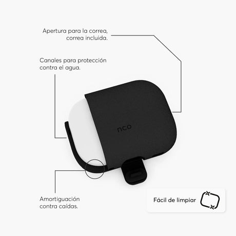 Case_SiliconeGuard_NCO_para_AirPods_Pro_3ra_gen_Posición_13_iShop_Panamá