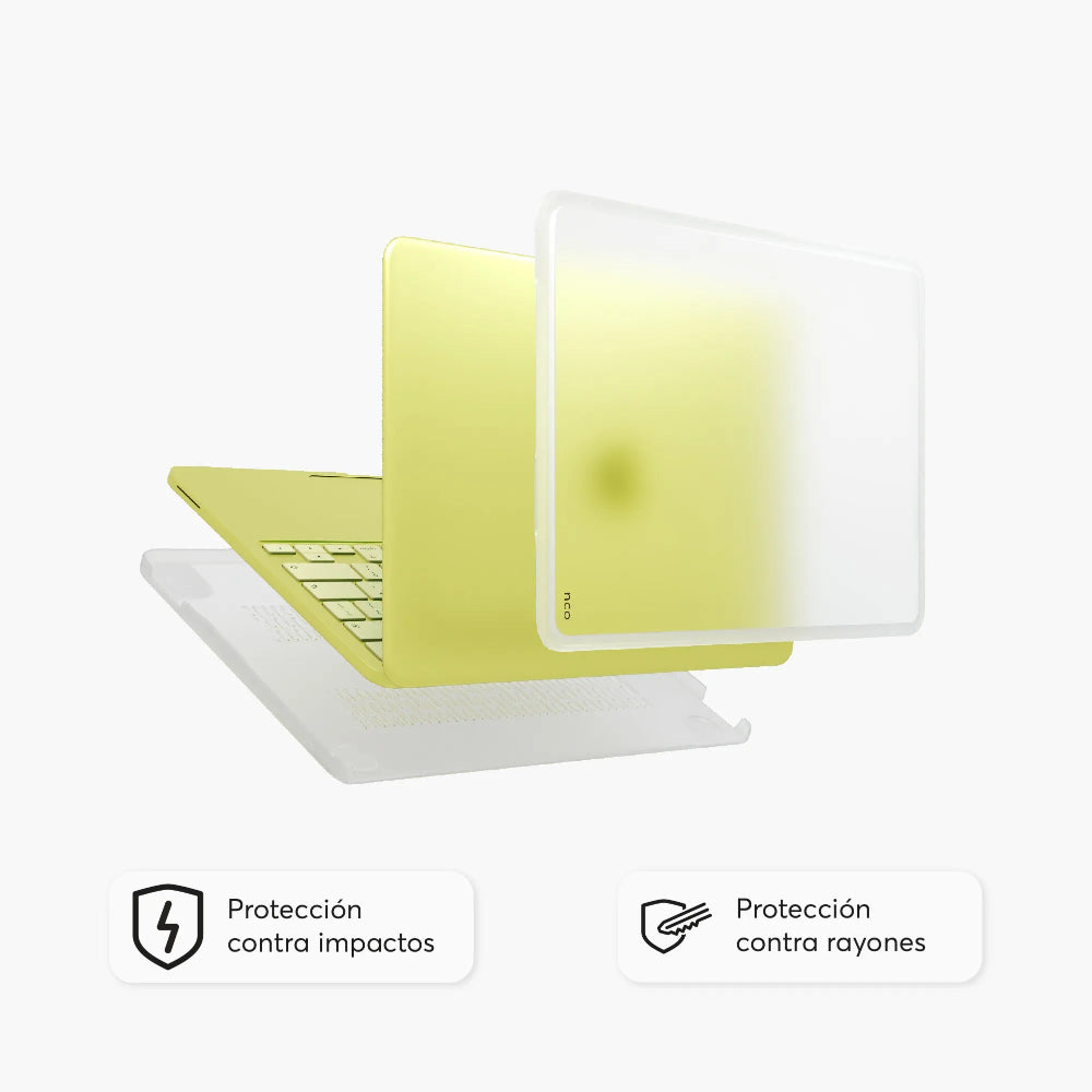 Hardcase Crystal Clear NCO para MacBook Neo 13