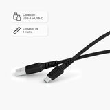 Cable PowerLite NCO USB-A a USB-C