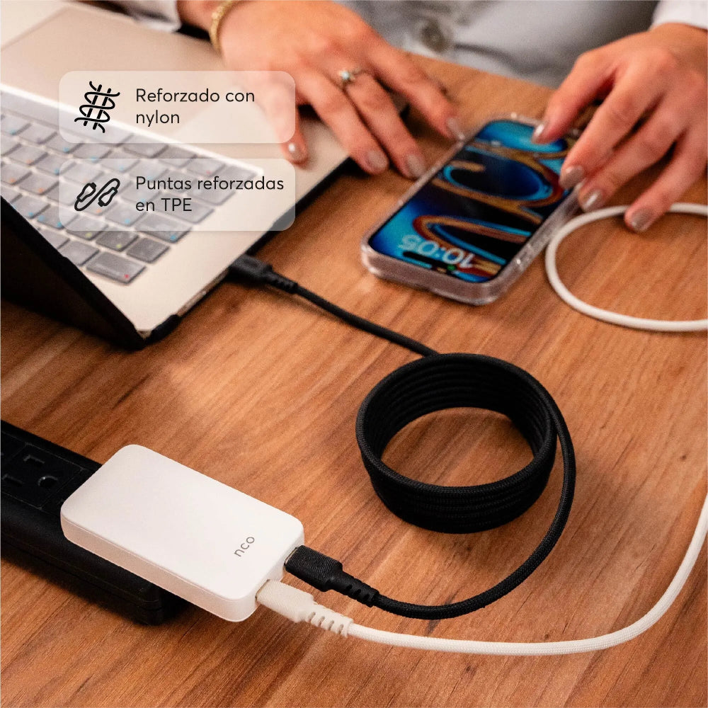 Cable PowerForce NCO USB-C a USB-C