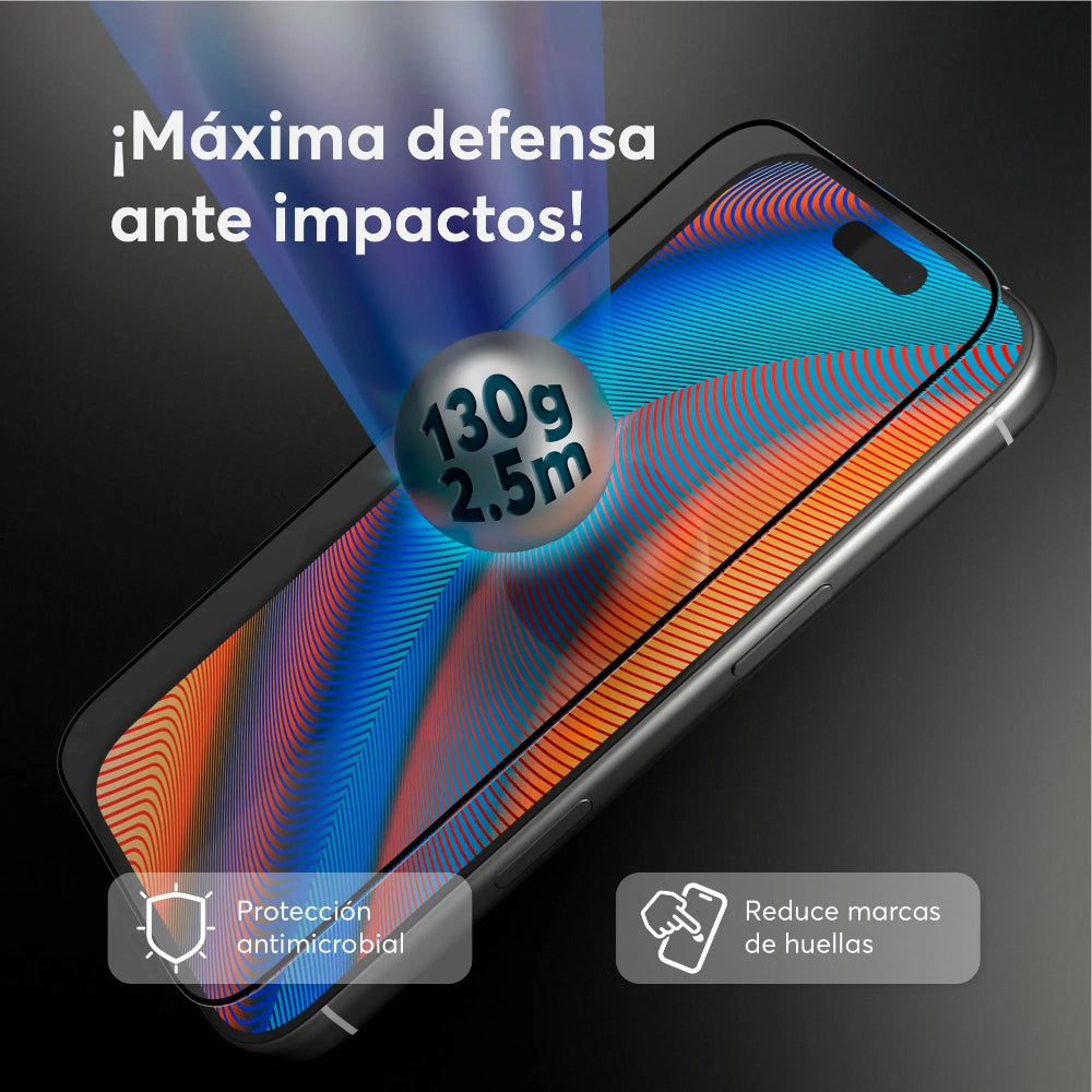 Protector_de_Pantalla_NCO_GlassGuard_ShockProof_para_iPhone_17_Transparente_Imagen_posicion_5_iShop_Panama