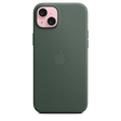 Funda de FineWoven con MagSafe para el iPhone 15 Plus - Verde conífera