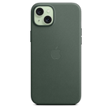 Funda de FineWoven con MagSafe para el iPhone 15 Plus - Verde conífera
