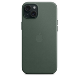 Funda de FineWoven con MagSafe para el iPhone 15 Plus - Verde conífera