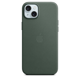 Funda de FineWoven con MagSafe para el iPhone 15 Plus - Verde conífera