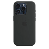Funda de silicón con MagSafe para el iPhone 15 Pro - Negro