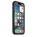 Funda de silicón con MagSafe para el iPhone 15 Pro - Negro