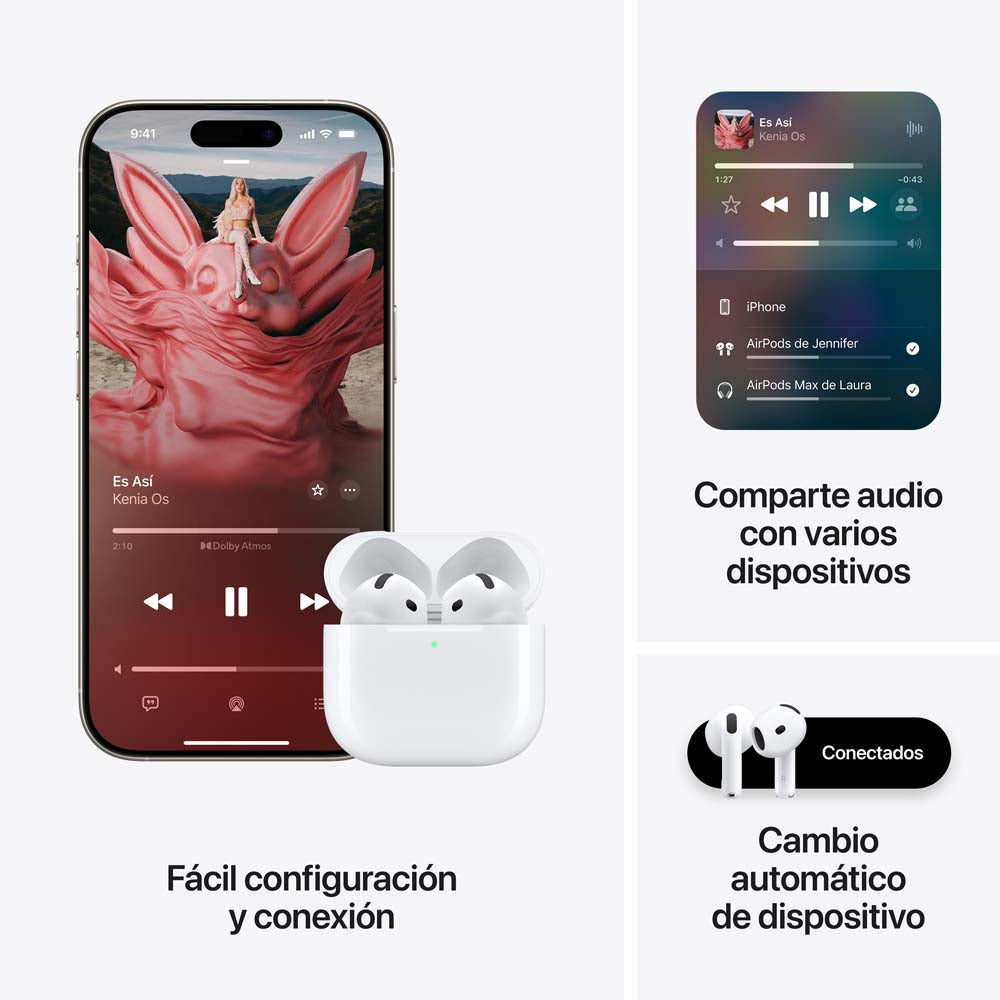 AirPods 4 con Cancelación Activa de Ruido | iShop Panamá – iShop
