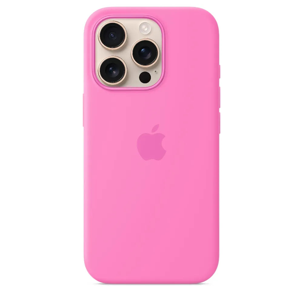 Funda de silicón Apple con MagSafe para el iPhone 16 Pro – Color peonía