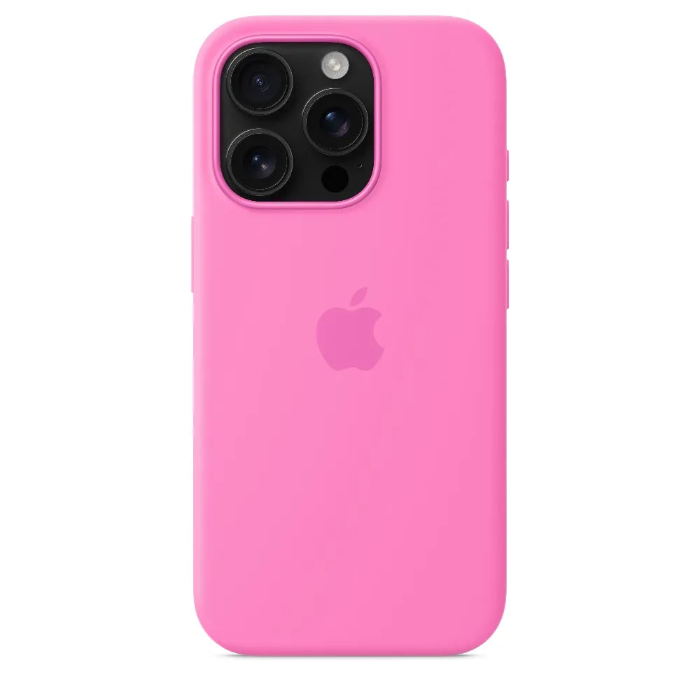 Funda de silicón Apple con MagSafe para el iPhone 16 Pro – Color peonía
