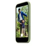 Case de Silicona Apple para iPhone 17 con MagSafe - Musgo Claro