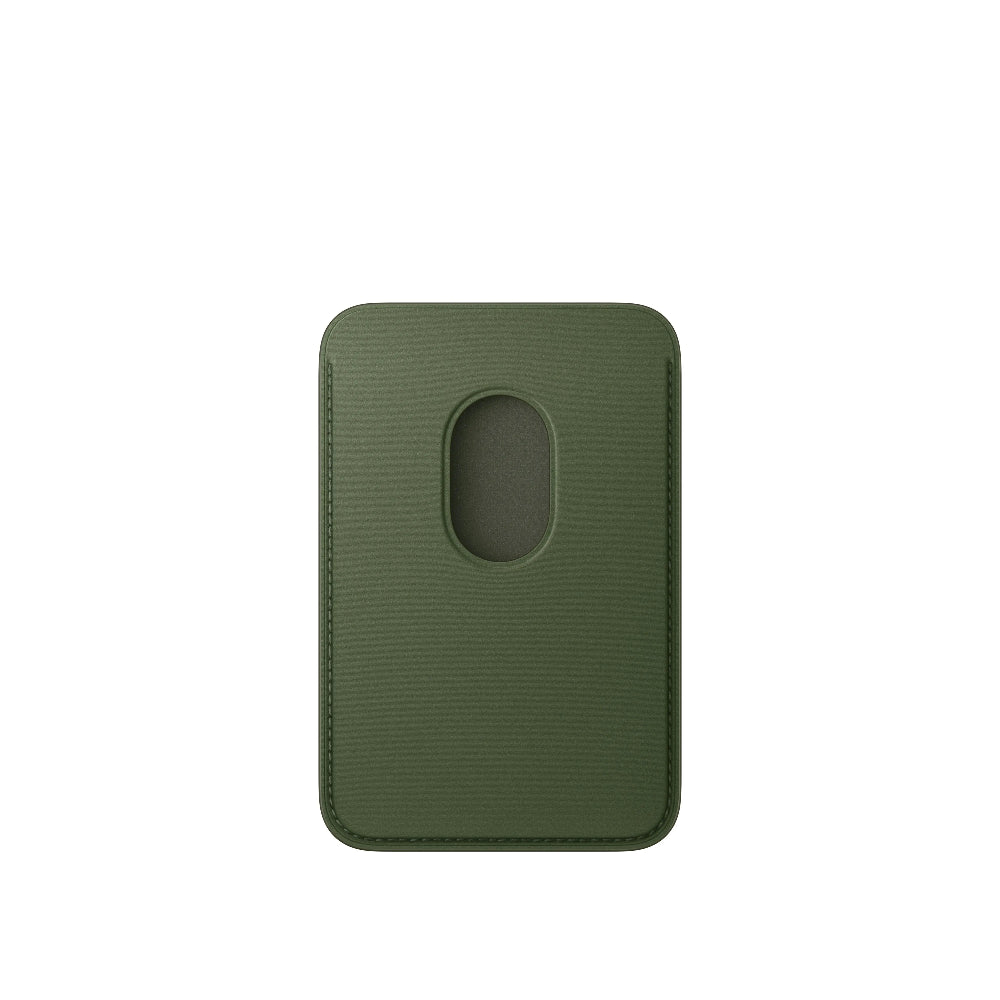 Tarjetero FineWoven con MagSafe para iPhone - Musgo