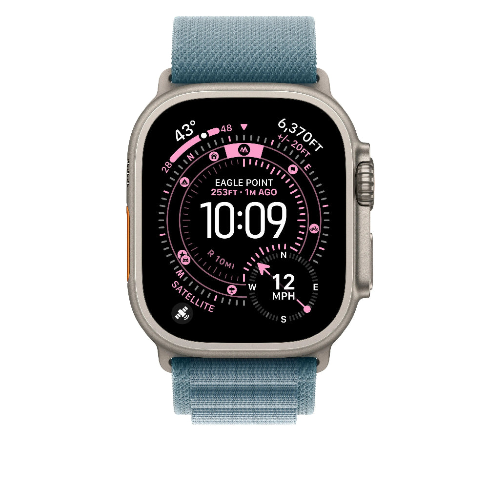 Correa Alpine para Apple Watch - Acabado titanio natural
