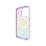 Case Kate Spade Wavy con Magsafe para iPhone 16 Pro - Iridiscente