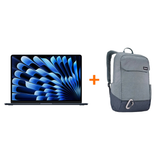 MacBook Air 13” M2 RAM 16GB -256GB Medianoche + Mochila Thule Lithos 15” Celeste