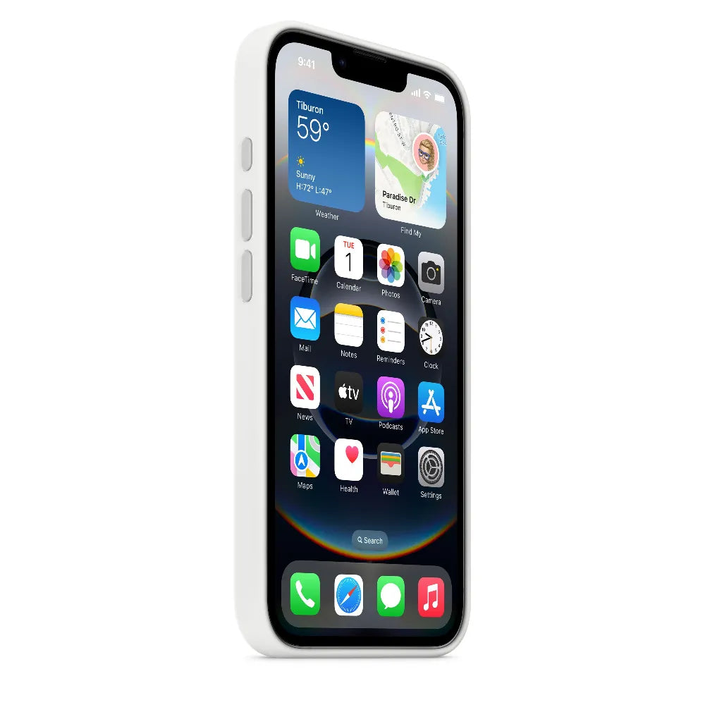Case de Silicona Apple para iPhone 16e – Blanco