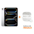 iPad Pro 11 (6ta Gen) Chip M5 - 512GB - Plata + Audífonos JBL Tune Buds 2 NC Inalámbricos - Blanco