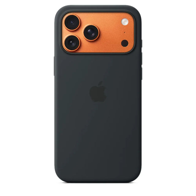 Case de Silicona Apple para iPhone 17 Pro Max con MagSafe - Negro