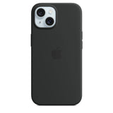 Funda de silicón con MagSafe para el iPhone 15 - Negro