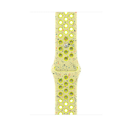 Correa deportiva Nike color Volt Splash para caja de 46 mm - S/M