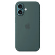 Funda de silicón con MagSafe para el iPhone 16 - Verde lago