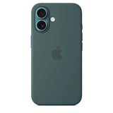 Funda de silicón con MagSafe para el iPhone 16 - Verde lago