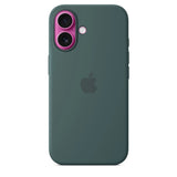 Funda de silicón con MagSafe para el iPhone 16 - Verde lago