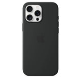 Funda de silicón con MagSafe para el iPhone 16 Pro Max - Negro