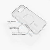 Case NCO con Magsafe para iPhone 16e - Transparente