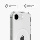 Case NCO con Magsafe para iPhone 16e - Transparente