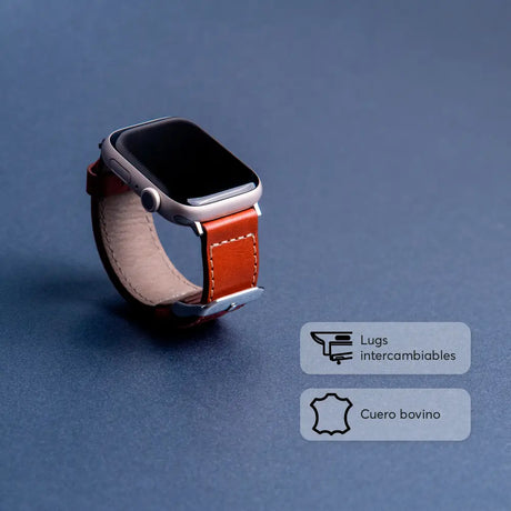 Correa_en_Cuero_LeatherBand_NCO_para_Apple_Watch_Imagen_posicion_3_iShop_Panama