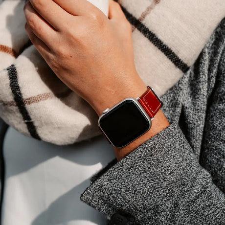 Correa_en_Cuero_LeatherBand_NCO_para_Apple_Watch_Imagen_posicion_4_iShop_Panama