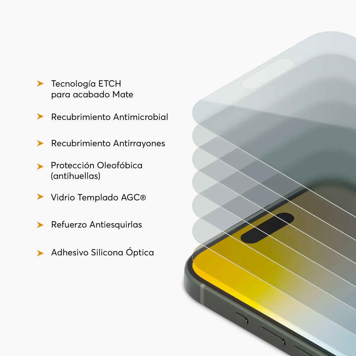 NanoGlass NCO para iPhone 16 Series