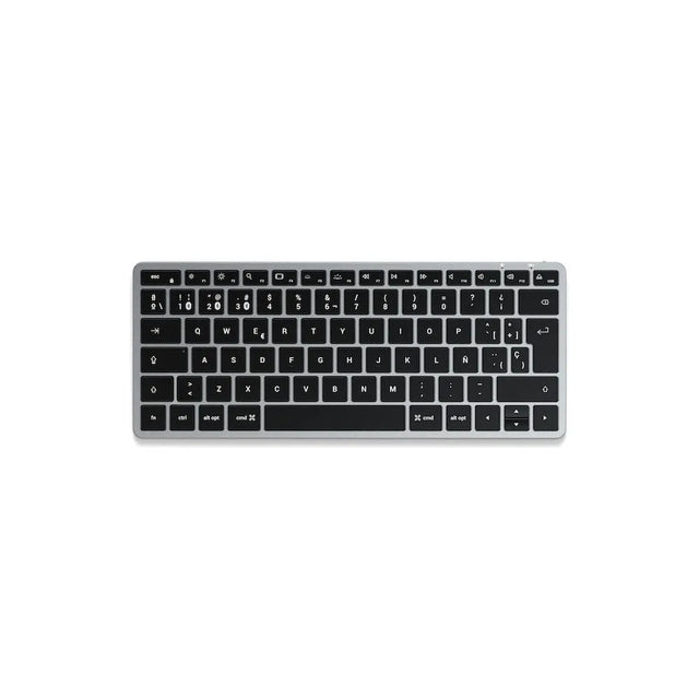 Teclado_Retroiluminado_Satechi_Slim_X1_Bluetooth_Espanol_Gris_Espacial_Imagen_posicion_1_iShop_Panama