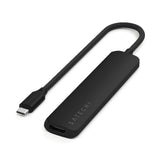 Adaptador Multipuerto Satechi Slim 6 en 1 USB-C - Negro