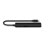 Adaptador Multipuerto Satechi Slim 6 en 1 USB-C - Negro