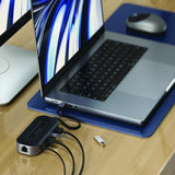 Adaptador Multipuerto Satechi 6 en 1 USB-C 100W - Gris Espacial