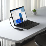 Adaptador Multipuerto Satechi Slim 4 en 1 USB-C - Negro